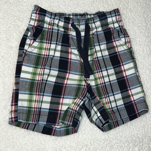 GYMBOREE 6 pc set boy tops shorts overalls socks 12-24 months - Picture 12 of 16
